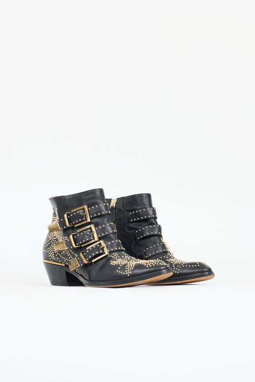 Chloé Leather Susanna  Boot