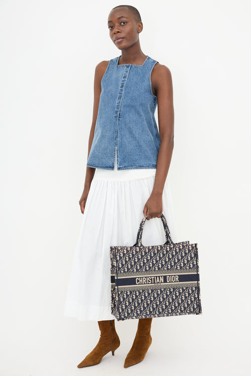 Dior 2019 Oblique Large Book Tote