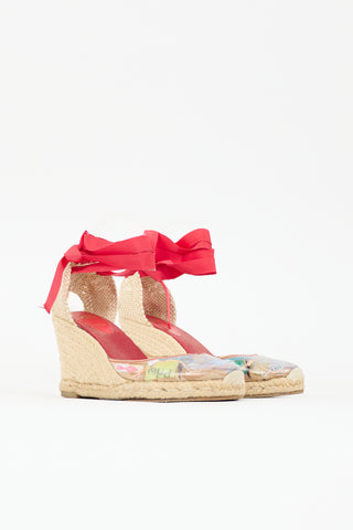 Christian Louboutin Brigitte Trash Espadrille Heel