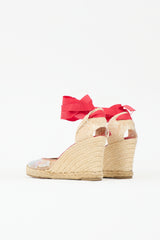 Christian Louboutin Brigitte Trash Espadrille Heel