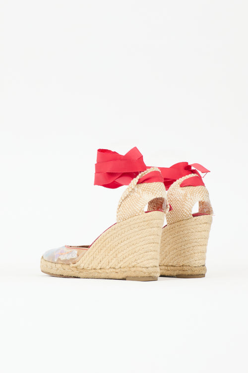 Christian Louboutin Brigitte Trash Espadrille Heel
