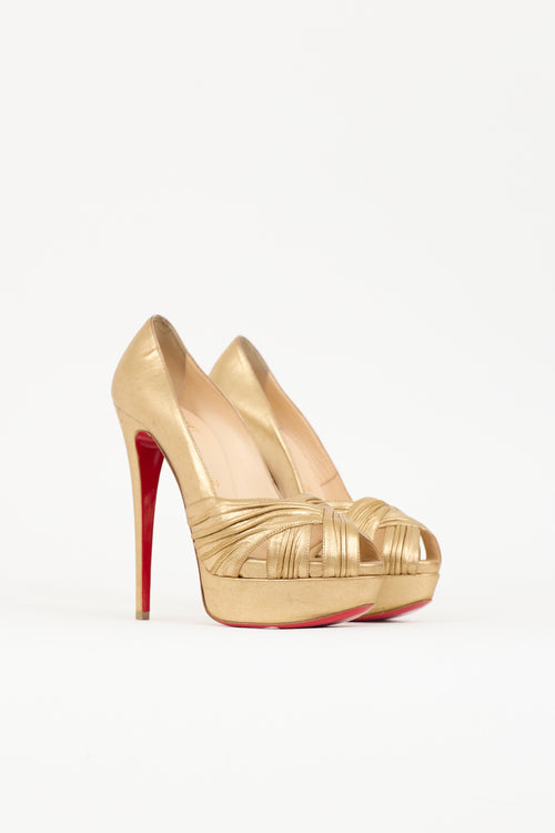 Christian Louboutin Leather Aborina Pump