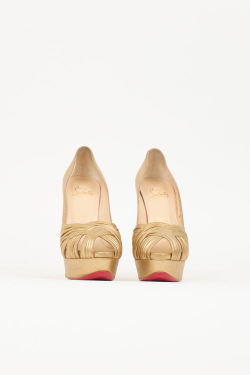 Christian Louboutin Leather Aborina Pump