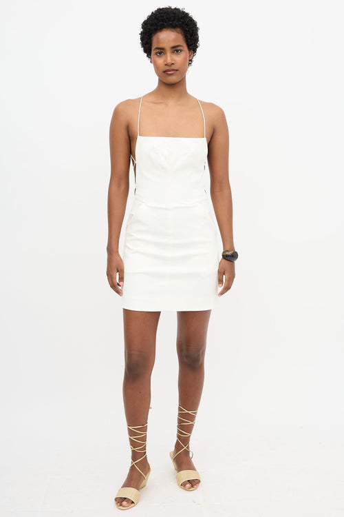 Christopher Esber Cover Up Apron Dress