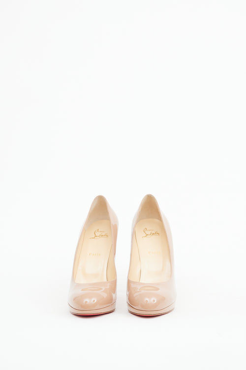 Christian Louboutin Nude New Simple Pump