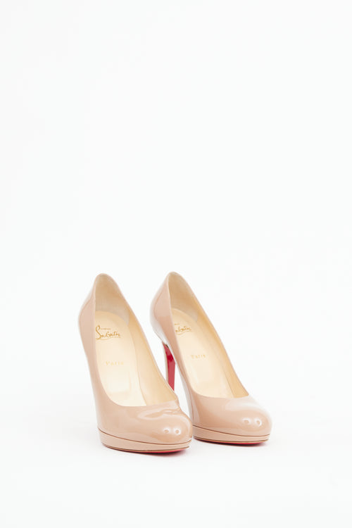 Christian Louboutin Nude New Simple Pump