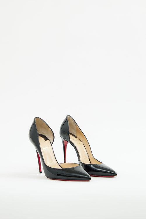 Christian Louboutin Black Patent Iriza Pump