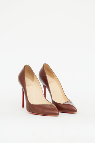 Christian Louboutin Brown Leather Pump