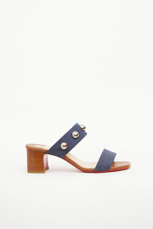 Denim Simple Bille Sandal