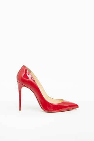 Christian Louboutin Red Patent So Kate Pump