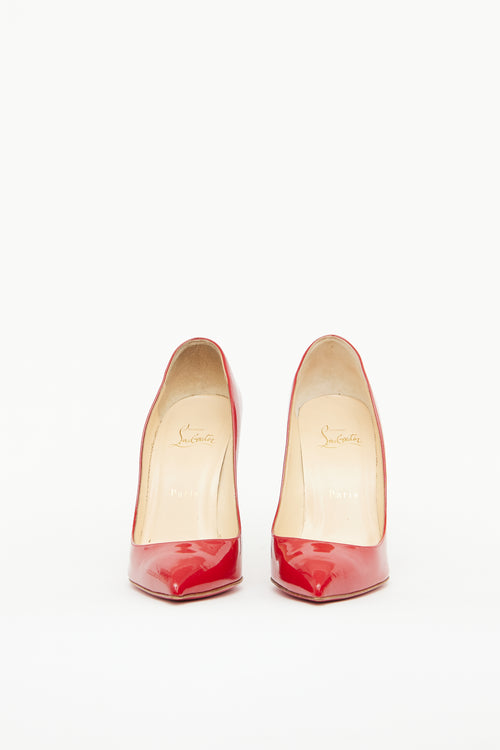 Christian Louboutin Red Patent So Kate Pump
