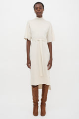 CO Merino Wool Belted Dress