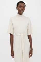 CO Merino Wool Belted Dress