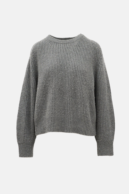Co Wool Ribbed Sweater