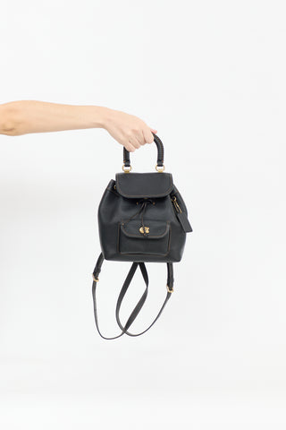 Coach Leather Riya 21 Backpack