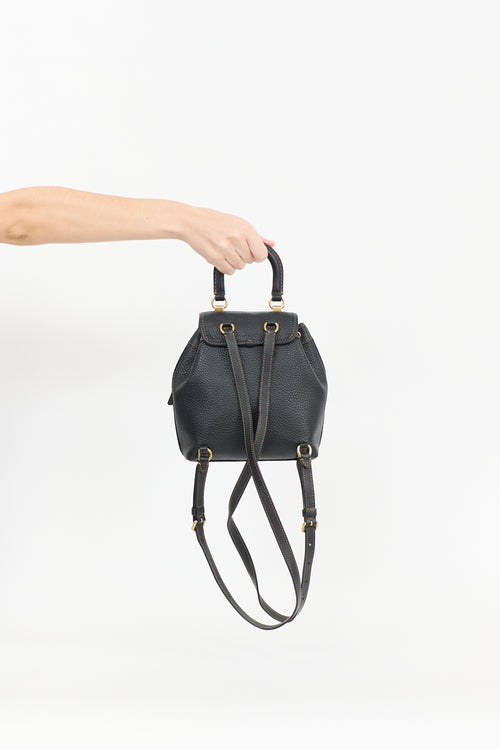 Coach Leather Riya 21 Backpack