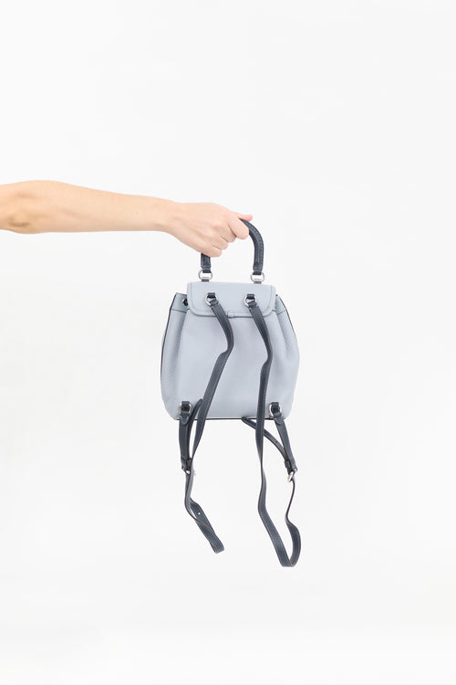 Coach Leather Riya 21 Backpack