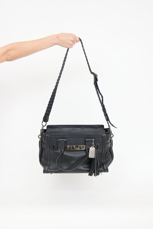 Coach Leather Swagger Bag