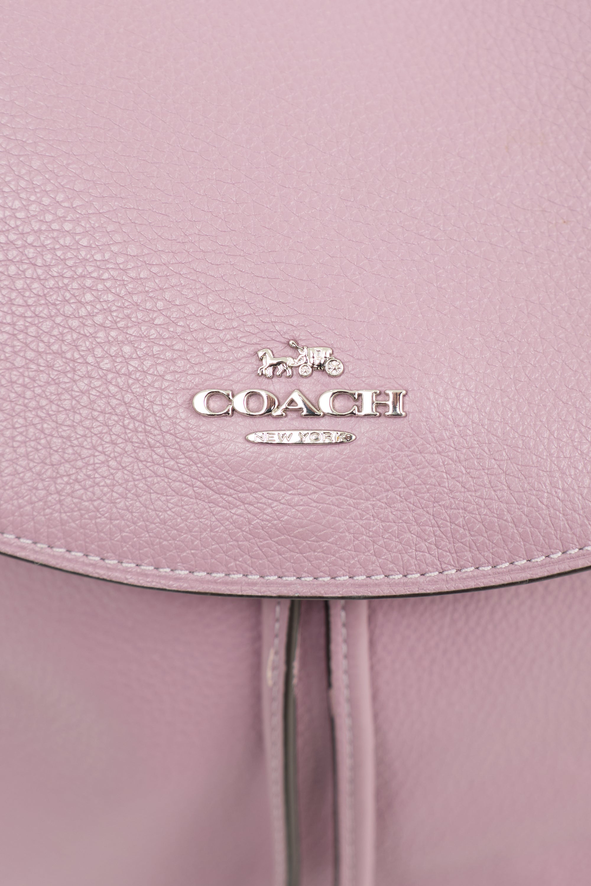 black coach elle backpack Coach // Leather Elle Backpack – VSP Consignment