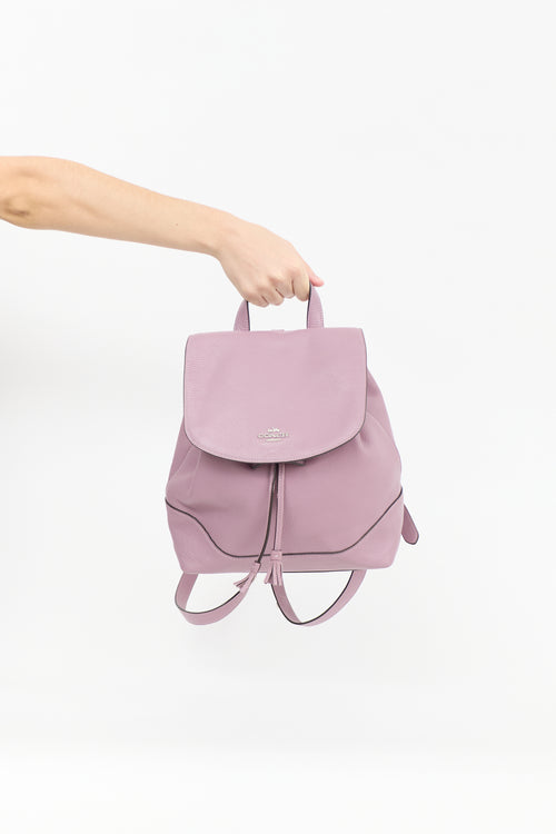 Coach Leather Elle Backpack