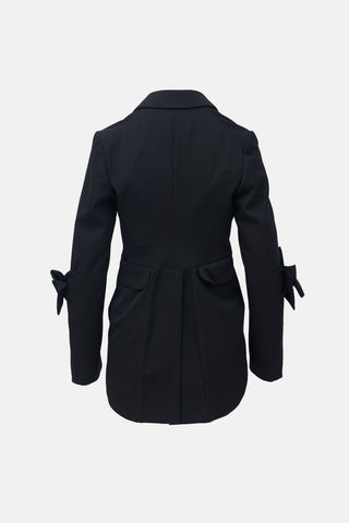 Comme des Garçons Girl FW 2022 Wool Bow Blazer