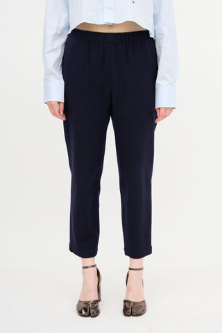 Comme des Garçons Wool Tapered Trouser