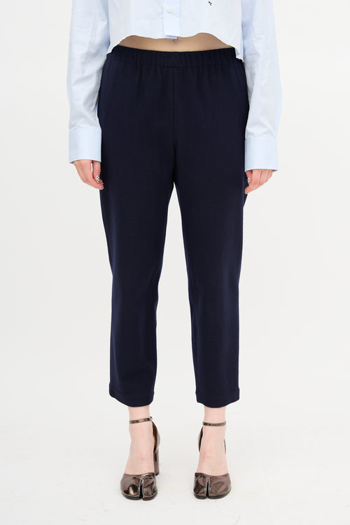 Comme des Garçons Wool Tapered Trouser