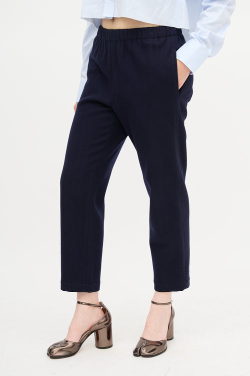 Comme des Garçons Wool Tapered Trouser