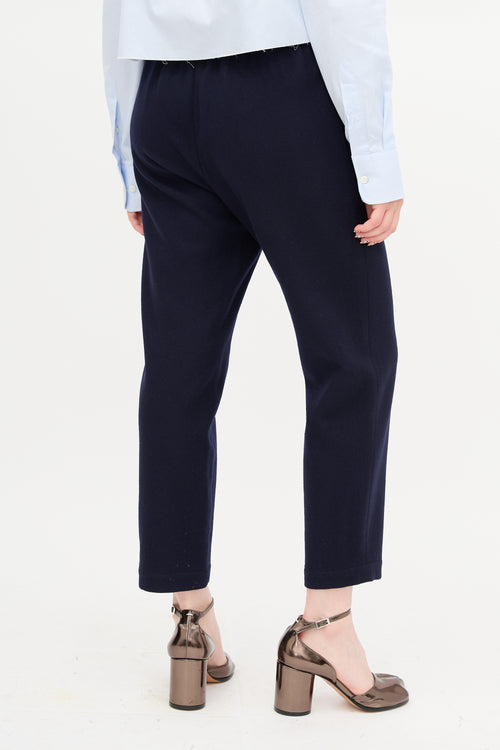 Comme des Garçons Wool Tapered Trouser