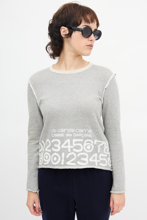 Comme des Garçons X 10 Corso Como Logo Top