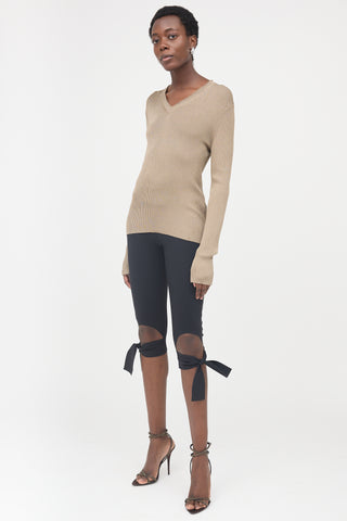 Coperni Tie Cropped Legging