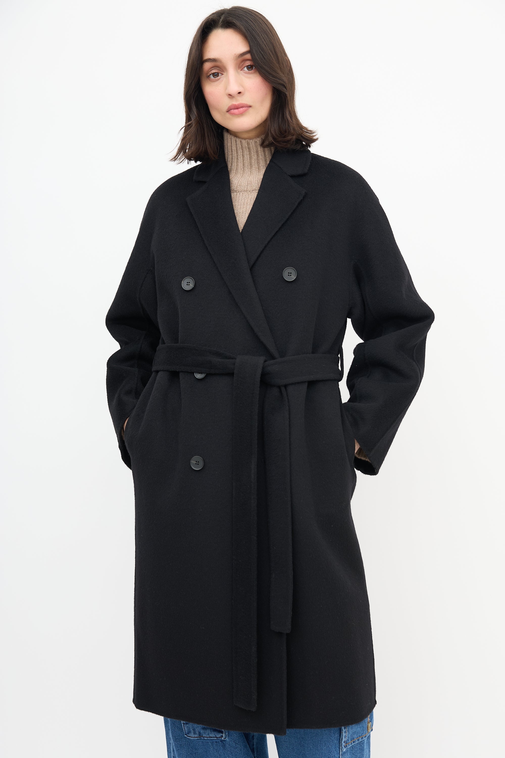COS // Wool Double Breasted Coat – VSP Consignment