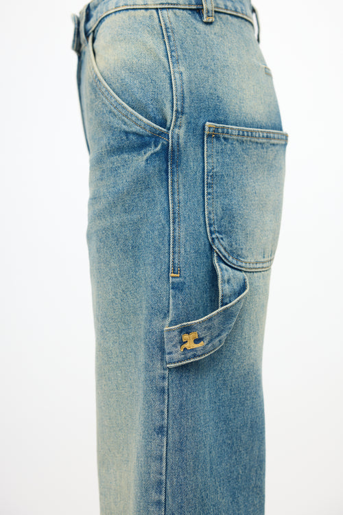 Courrèges Baggy Carpenter Jeans
