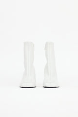 Courrèges Leather Reedition AC Ankle Boot