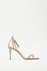 Jimmy Choo Beige Ankle Strap Heel