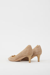 Jimmy Choo Beige Suede Imogen Pump