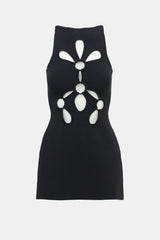 Cult Gaia Knit Cut Out Franco Dress