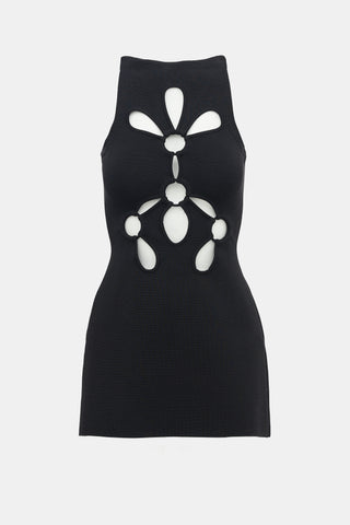 Cult Gaia Knit Cut Out Franco Dress