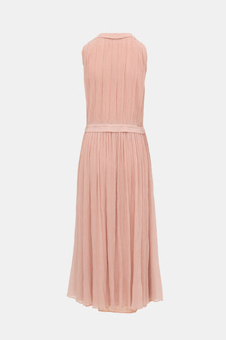 Cacharel Crinkled Cotton Maxi Dress