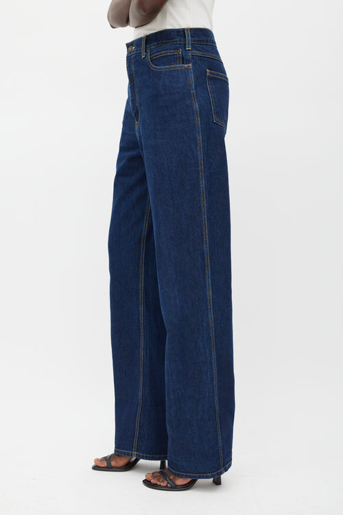Calvin Klein 205W39NYC Navy Straight Leg Jeans