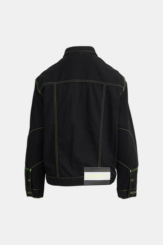 Calvin Klein Denim Embroidered Jacket