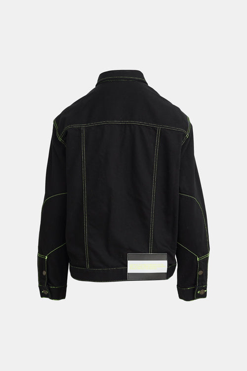 Calvin Klein Denim Embroidered Jacket