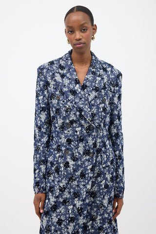 Calvin Klein 205W39NYC FW 2017 Wool Patterned Coat