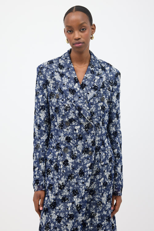 Calvin Klein 205W39NYC FW 2017 Wool Patterned Coat