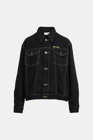 Calvin Klein Denim Embroidered Jacket