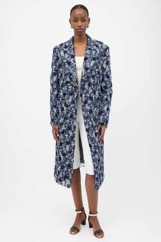 Calvin Klein 205W39NYC FW 2017 Wool Patterned Coat