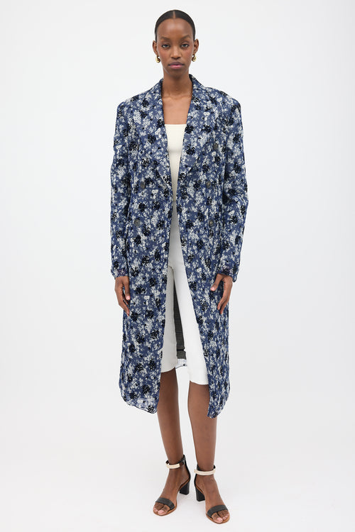 Calvin Klein 205W39NYC FW 2017 Wool Patterned Coat