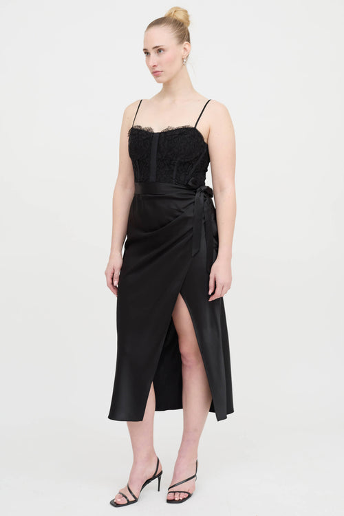 Satin Tricia Dress