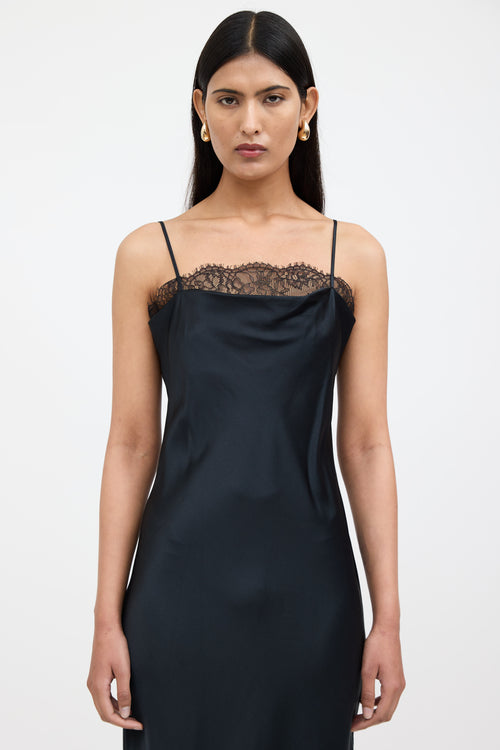 Cami NYC Silk Lace Slip Dress
