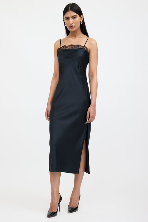 Cami NYC Silk Lace Slip Dress